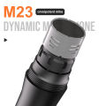 Wireless Microphone M23 UHF 2 Channel Karaoke System With Rechargeable Receiver Cordless Handheld Mic For Church Party Speaker. 