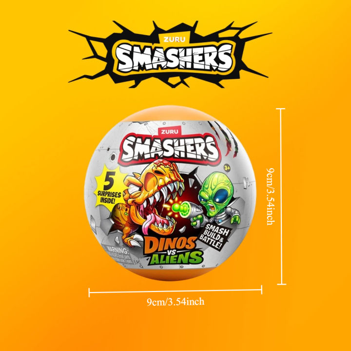 Zuru%20Smashers%20Dino%20Dinosaur%20Toys%20Blind%20Box%20with%20Alien%20Figure%205%20Surprises%20Mini%20Egg%20Discovery%20Toy%20for%20Boys%20-%20Image%203