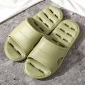 Feslishoet Unisex EVA Non Slip Soft Bottom Leaking Shower Man Woman Home Slippers Punching Bathroom Quick Drying Slipper. 