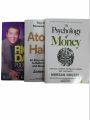 PACK OF 3 BOOK ATOMIC HABITS/THE PSYCHOLOGY OF MONEY/RICH DAD POOR DAD.. 