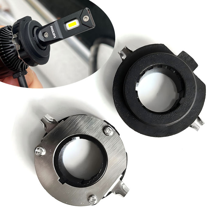 H7 LED Adapter Base For Mercedes Benz B Class G/ML Series VW Touareg Skoda Octavia Headlight Bulbs Retainer Base