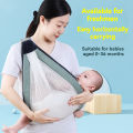 New Models Baby Outdoor Mesh Breathable Carrier Carrying Baby Comfort Waist Stool Multifunctional Baby Carrier Free Your Hands.