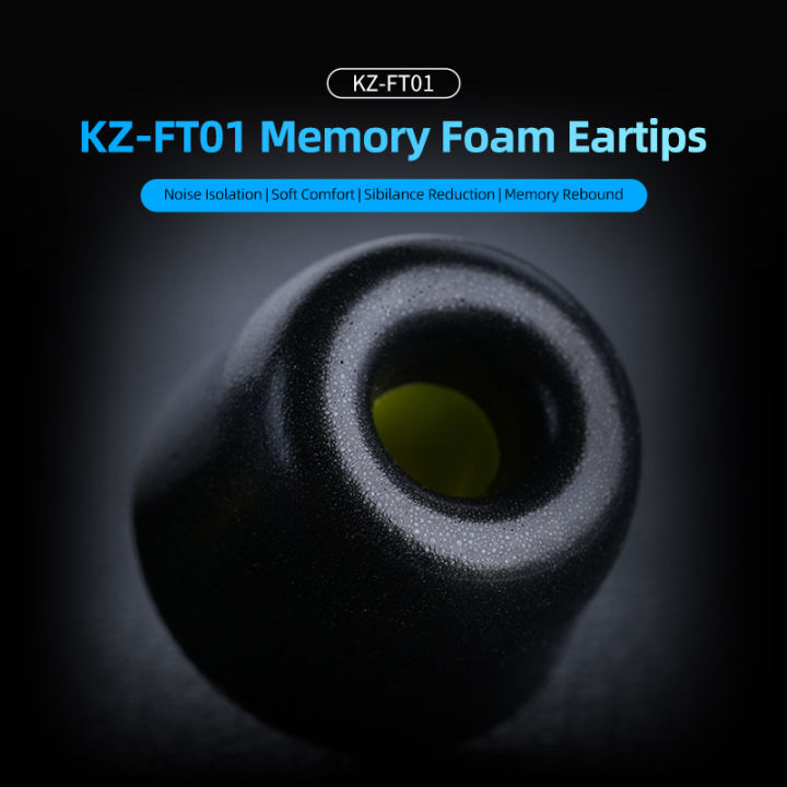 KZ%20FT01%20newly%20upgraded%20original%20soundproof%20memory%20cotton%20earplug%20earphone%20is%20suitable%20for%20EDX%20Pro%20X%20ZS10%20AS16%20ZSN%20ZS12%20ZVX%20ZST%20-%20Image%202