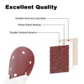 6/8/10Hole 225mm Wall Sander Sandpaper Metal Grinding Disc Abrasive Polishing Flat 40-60-80-100-120-2000Grit 9inch Sanding Tools. 