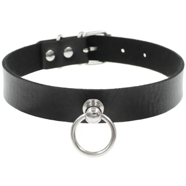Anime%20Chainsaw%20Man%20Reze%20Cosplay%20Choker%20PU%20Necklace%20Punk%20Leather%20Collar%20Pull%20Ring%20Chain%20Unisex%20Party%20Props%20-%20Image%202
