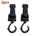 Baby Stroller Hooks plastic Buckles Clips Carabiner Multifunction Household Trolley Diaper Bag Organizer Hook Pram Hanger.