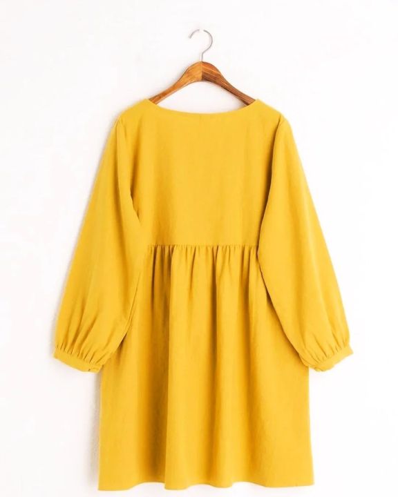 Cloaftish,%20Western%20tops%20tunics,%20kurti%20style%20shirt%20for%20women,%20western%20style%20cotton%20frock,%20casual%20summer%20wear%20,%20Women's%20Korean%20Style%20Stitched%20Frock%20Top%20Shirt%20Casual%20Summer%20Wear%20full%20Sleeves,%20Comfortable%20Cotton,%20winter%20sale,%20Customizable%20Design%20-%20Image%203