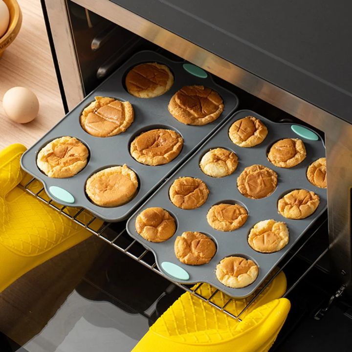 Silicone%20Cake%20Mold%20Pan%206/12%20Cup%20Baking%20Tray%20Non-Stick%20Muffin%20Mould%20Cupcake%20Baking%20for%20Cakes%20Biscuit%20DIY%20Cake%20Kitchen%20Accessories%20-%20Image%204