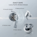 Noise Cancelling TWS Earbuds with ANC & ENC, Deep Bass Wireless Earphones with Charging Case & Bass Sound. 