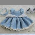 frock | woolen baby  crochet costume. 