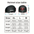 GUDOOK Adult Bike Helmet with Light - Bicycle Helmets Men - Women - Front and Back LED Lights for  Scooter， Cycling, Skating. 