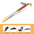 Handled Shoehorn Horse Head Shoe Horn Lifter Universal Long Beech Handle Handled Shoehorn Shoe Horn Shoe Lifter Shoe Spoon Tool. 