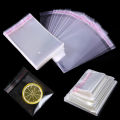 5 Wires Transparent Self Adhesive Bag Resealable Waterproof Food Candy Pacakging OPP Plastic Bag Cellophane Storage Bag.