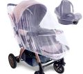 Baby Stroller Supplies, Full Face Mosquito Cover, Mosquito Net, Super Durable, Breathable, Insect Proof Dust-proof Stroller Mesh.
