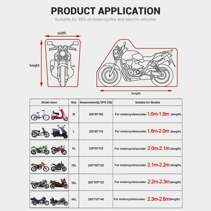 Motorcycle%20Rain%20Cover%20All%20Season%20Waterproof%20Dustproof%20UV%20Protective%20Outdoor%20Indoor%20For%20Snowmobile%20Scooter%20190T%20Protect%20Covers%20-%20Image%206