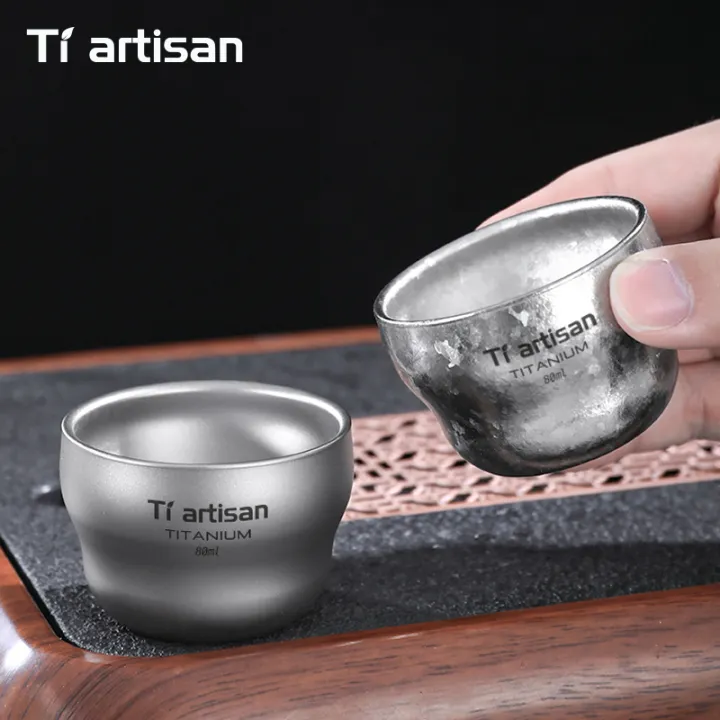 Tiartisan%20Titanium%2080ml%20Double%20Layer%20Gourd%20Shape%20Teacup%20Outdoor%20Camping%20Ultralight%20Coffee%20Mug%20Backpack%20Hiking%20Portable%20Drinkware%20-%20Image%202