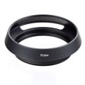 40.5 43 46 49 52 55 58 62 67mm Black Vented Curved Metal camera lens Hood for Leica M for Pentax for   for Olympus. 