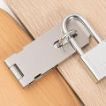 Stainless Steel Lock Buckle Door Latch Bolt Hasp Old-fashioned Door Lock Padlock Door Nose Cabinet Door Wooden Door Lock Tag Ins. 