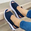 Shoes Summer Women Sandals Peep Toe Sandals Ladies Lightweight Sandals Woman Breathable New Fashion Non-Slip Female Footwear. 