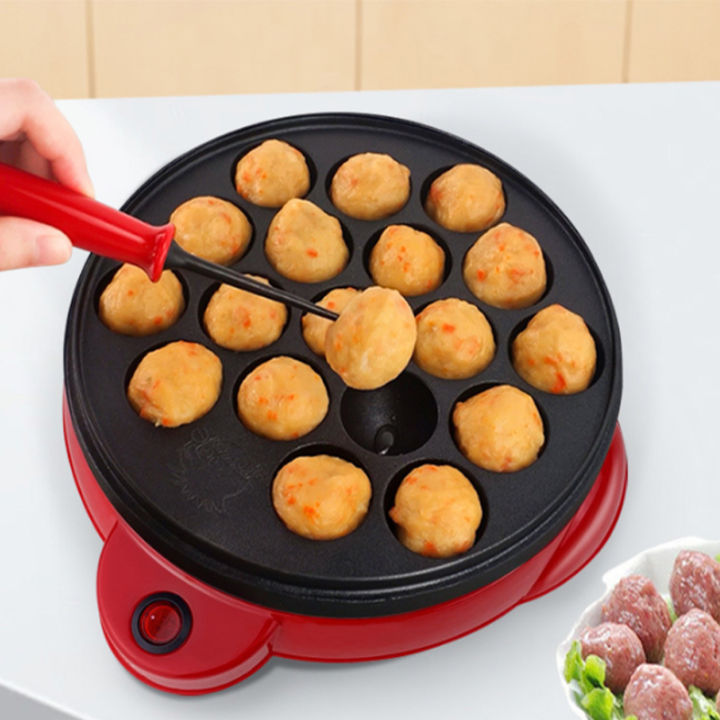 220V%20Chibi%20Maruko%20Baking%20Machine%20Household%20Electric%20Takoyaki%20Maker%20Octopus%20Balls%20Grill%20Pan%20Professional%20Cooking%20Tools%20-%20Image%202