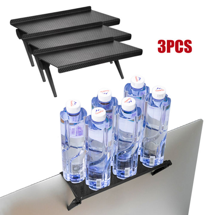 1/3PCS TV Screen Top Storage Shelf Adjustable Monitor Storage Rack ...