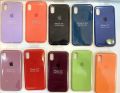 Silicone Back Cover/Case for iPhone X & iPhone XS. 