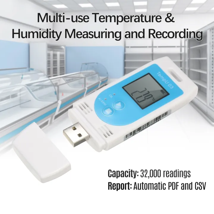 USB Temperature Humidity Data Logger Reusable RH TEMP Datalogger usb-temperature-humidity-data-logger-reusable-rh-temp-datalogger