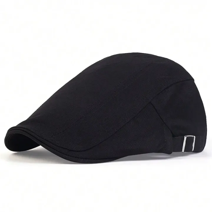 Men%20Light%20Board%20Solid%20Color%20Berets%20Newsboy%20Caps%20Hip%20Hop%20British%20Painters%20Hats%20Spring%20and%20Summer%20Adjustable%20Flat%20Cap%20-%20Image%202