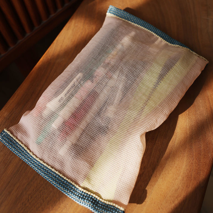 Translucent%20mesh%20nylon%20storage%20bag%20ID%20bag%20travel%20ticket%20data%20line%20pen%20storage%20portable%20thin%20foldable%20Cosmetic%20bag%20Pencil%20Case%20-%20Image%205