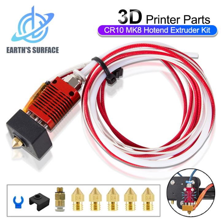3D Printer Parts Hotend Assembled Extruder Metal Hotend Kit for ...