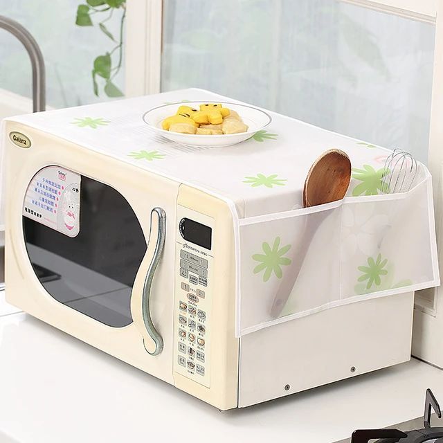 Dustproof%20Microwave%20Oven%20Cover%20with%202%20Pockets%20Waterproof%20Greaseproof%20Oil%20Proof%20Oven%20Cover%20-%20Image%202