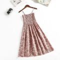 Summer Chiffon Camisole Sleeveless Dress Women Mini Dresses Fashion Elastic Waist Casual Spaghetti Strap Dresses Vestidos Girls.