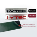 Honda logo aluminum plate Honda i-VTEC engine cover 2.4 metal badge on engine cover. 