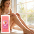 Peach Moisturizing Hand Wax Mask Exfoliating Nourishing Skin Hand and Feet Paraffin Spa Improve Dryness Smoothing Soft Skin Care.