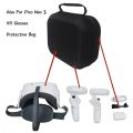 Bag For Oculus Quest 2 /Meta Quest 3/ Pico 4 Case Portable Boxes VR Headset Travel Carrying Case Hard EVA Storage Box Bag.