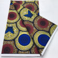 African Wax Fabric Prints Design Nigeria Ankara Wax Fabric Tissu Block Batik Dutch For Women Dresses Cloth Sewing Materials.