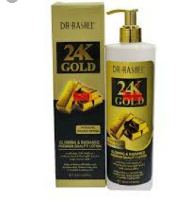 Wd Rashal Dr rashal 24K gold hand and body lotion 452ml | Daraz.lk