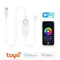 USB 5V TUYA Smart WiFi RGB LED Strip Controller WIFI LED Strip Dimmer 4pin Smartlife APP 5050SMD 2835SMD Work with Alexa . 