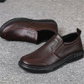 👞Leather shoes men👞Soft comfortable fabric high quality black/brown size 38-48💥Hot sale!. 