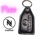 MODEL: NR-07 Pure Cow Leather Stylish Bike And Car Documents Holder,  Soft Leather And For Yamaha Lover. 