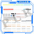 PLR Diy New Electronics Components Basic Starter Kit for Arduino UNO MEGA2560 Raspberry Pi with LED Buzzer Capacitor Resistor. 