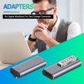 Magnetic USB C PD Adapter Type C Connector Quick Charge Data for MacBook Air/Pro. 