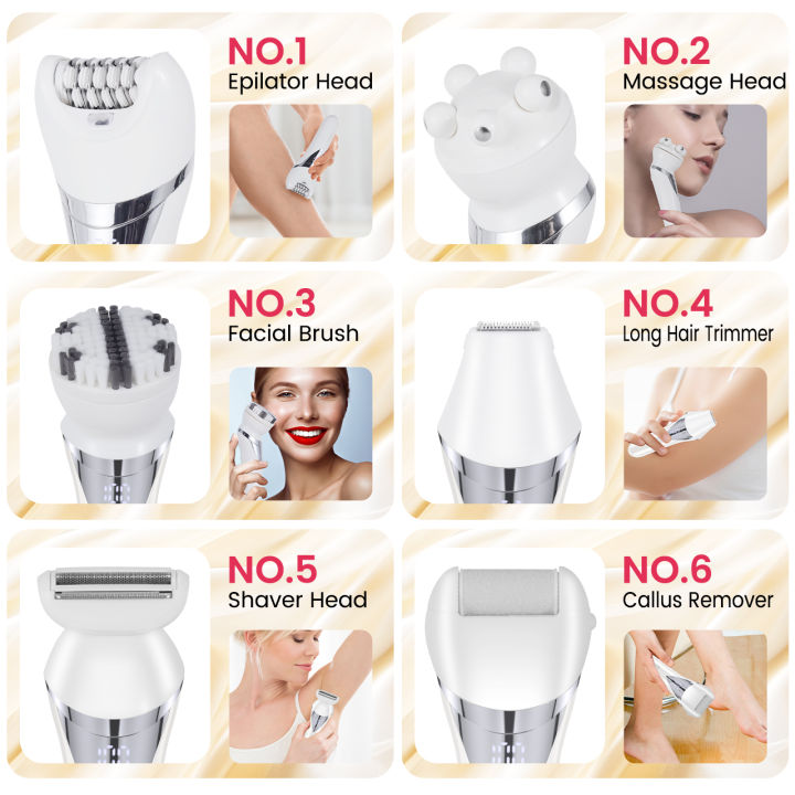 Hatteker%204%20in%201%20Women%E2%80%99s%20Hair%20Remover%207000%20RPM%20for%20Legs%20Bikini%20Face%20Body%20Kit%20Wet%20/%20Dry%20USB%20Rechargeable%20IPX7%20Waterproof%20-%20Image%202