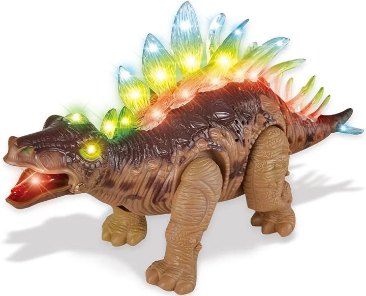 Electronic%20Dinosaur%20Toys,%20LED%20Light%20Up%20Walking%20and%20Roaring%20Realistic%20Stegosaurus%20Dinosaur%20Toy%20with%20Simulation%20Sounds,%20Head%20and%20and%20Tail%20Moves,%20-%20Image%202