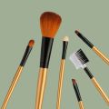 Hot Selling MAANGE 6 Champagne Makeup Brush Set Beauty Cosmetic Tool Express Wish  Gift for Women. 