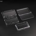 For 2DS 3DS 3DSLL NEW 3DSLL NEW 3DS Clear Split Shell Transparent Protective Cover Case Screen Film LCD Screen Protector.