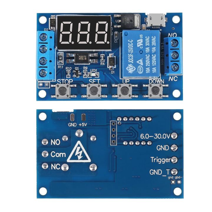 DC%206-30V%20Timer%20Relay%20Programmable%20Delay%20Relay%20Module%20Cycle%20Timer%20with%20LCD%20Display%20/%205V%20Micro%20USB,%20Smart%20Home%20Controller%20-%20Image%206