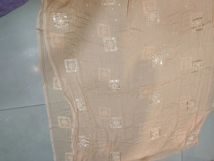 new%20design%20Indian%20Georgette%20sequence%20orna%20for%20women%20dupatta%20-%20Image%202