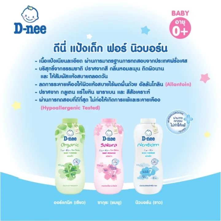 (Double%20Pack)%20D-Nee%20D-Nee%20Baby%20Powder,%20Organic%20Formula,%20Gentle,%20Does%20Not%20Irritate%20the%20Skin%20(300X2%20Grams),%20Fragrant,%20Dry%20and%20Comfortable%20on%20the%20Body,%20Helps%20Reduce%20Rashes,%20D-Nee%20Baby%20Powder,%20D-Nee%20Body%20Powder%20-%20Image%204