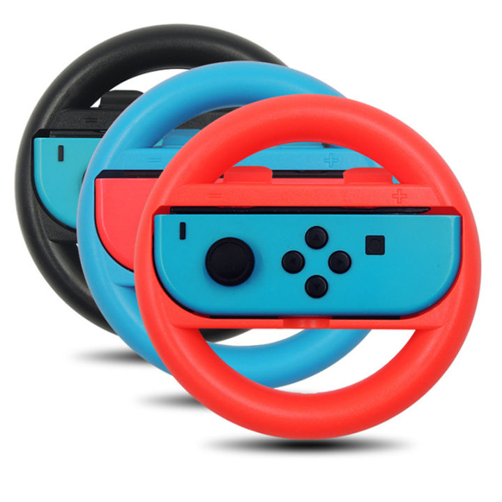 2pcs Left Right Game Steering Wheel Controller Handle Holder Grip ...